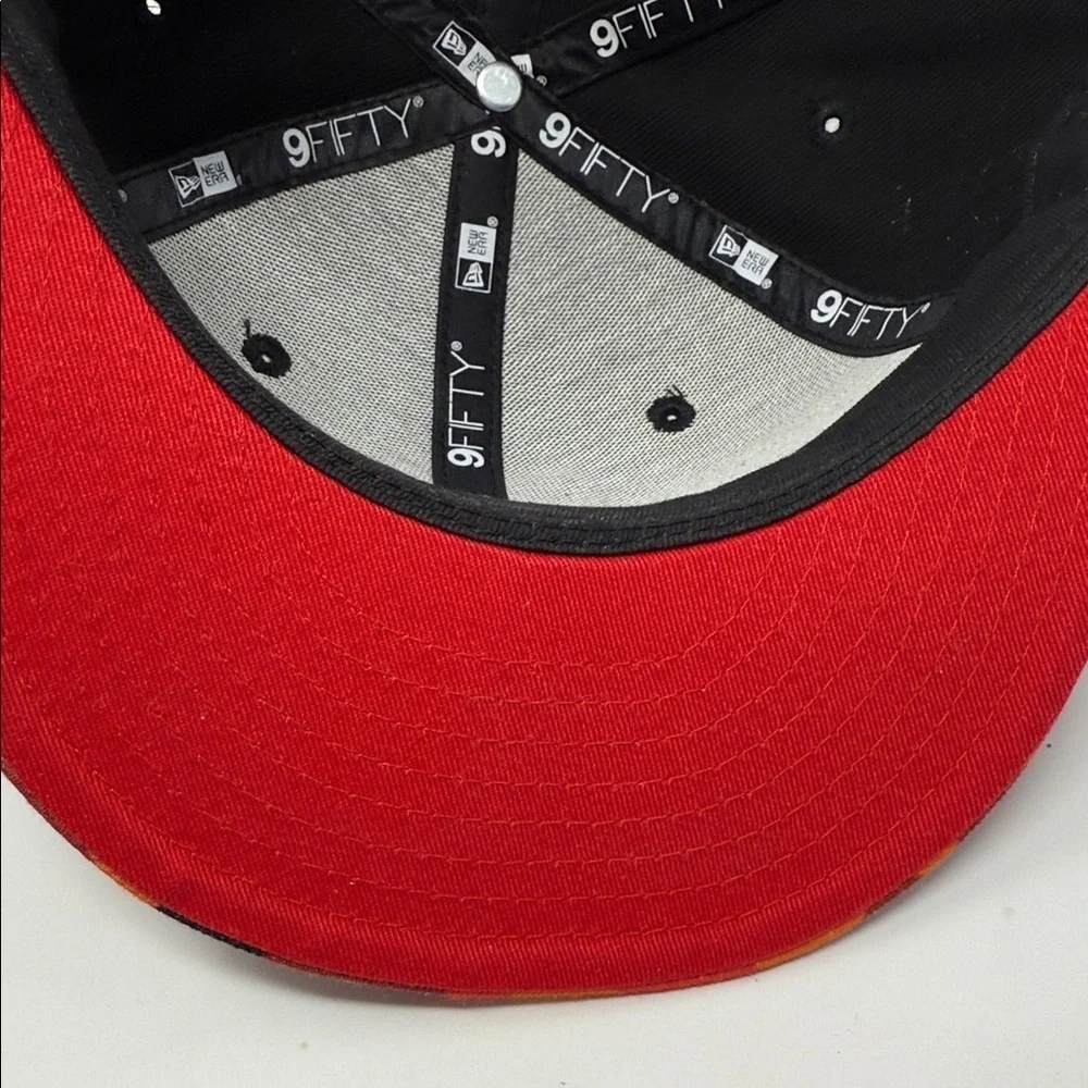Camo Utah Jazz New Era 9Fifty Black and Red Basketball Logo Cap Youth Size